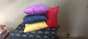 Fiber Colour Stripe Pillow