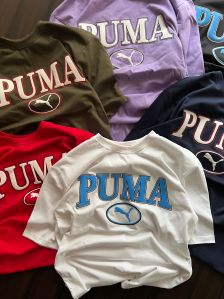 Puma Tshirt CP 65 Cotton and 35 Polyester Down Shoulder