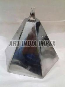 Stainless Steel Table Top Pyramid Oil Torch