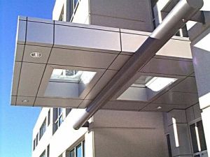 Canopy in Aluminium Composite Panel Service