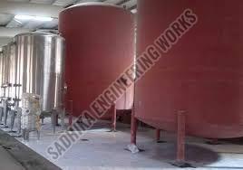 mild steel storage tank