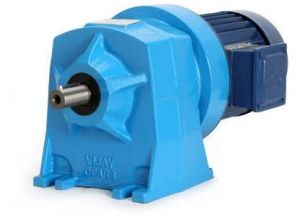 inline helical gear motor