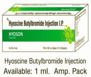 hyoscine butylbromide injection