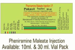 Pheniramine Maleate Injection