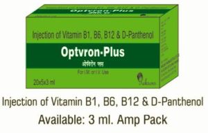 vitamin b1 b6 12 d-panthenol injection