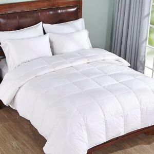 Premium Cotton White Plain Duvet Cover