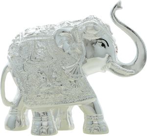 JSK Arts Elephants Gold and Silver Plated