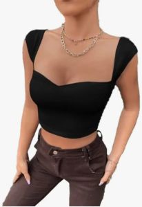 Sweetheart neck top