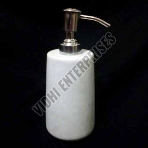 White Marble Soap Dispenser