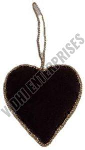 Zari Work Wall Hanging Heart