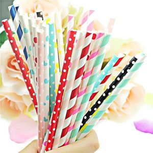 Printed Paper Straw