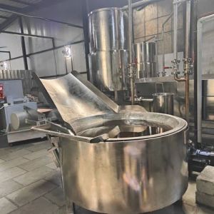 3 HP Stainless Steel Circular Batch Fryer