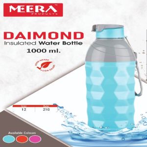 MEERA 1000ML Daimond Insulated Water Bottle