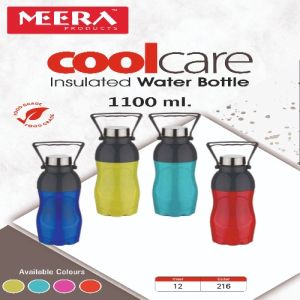 meera 1100ml coolcare insulated water bottle