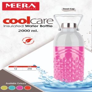 meera 2000ml coolcare insulated water bottle