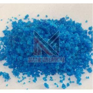 Blue copper sulphate powder