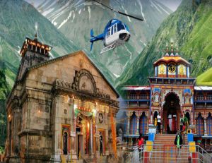 Kedarnath Badrinath Yatra by helicopter