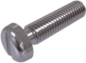 SS Slotted Pan Head Screw