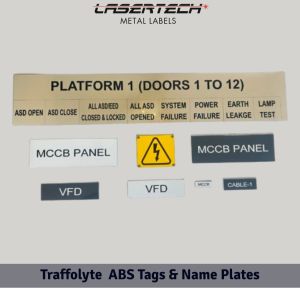 traffolyte abs tags name plates