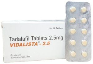 Vidalista 2.5 Mg Tablets