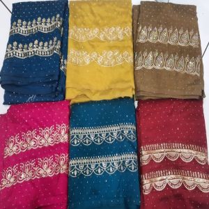 Heavy Border Dupatta