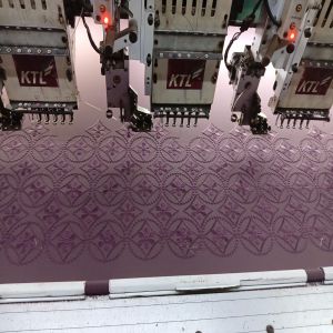 Paratha Embroidered Fabric