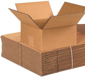 Brown Corrugated Box