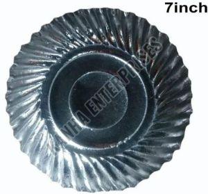 7 Inch Silver Coated Paper Plate