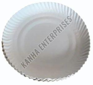 8 Inch High Strength White Paper Plate