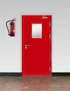 Mild Steel Fire Door