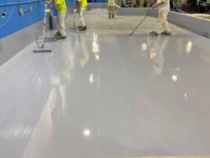 Jointless Seamless Self Leveling Epoxy