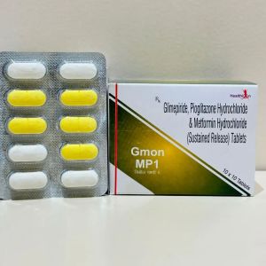 Glimepiride Pioglitazone Hydrochloride and Metformin Hydrochloride Tablet