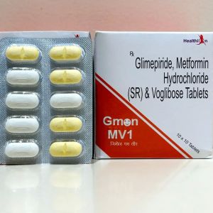 Glimepiride Metformin Hydrochloride Voglibose Tablet