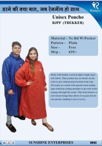 Unisex Fabric Poncho