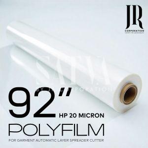 92 Inch Poly Film Rolls for Garment Layer Spreader