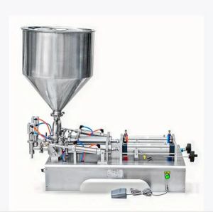 Stainless Steel Double Head Paste Filling Machine