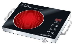 2200W Black Infrared Cooktop