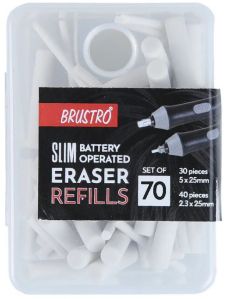 Slim Battery Operated Eraser Refills