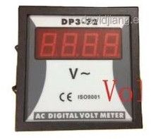 Single Phase Digital Voltmeter