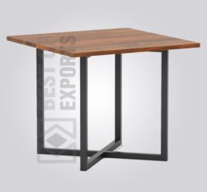 Wolve 4 Seater Square Wooden Restaurant Table