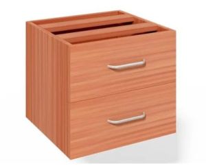 Wooden 2 Drawers Fixed Pedestal SCT 09 for Office