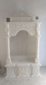 3 Feet White Marble Temple