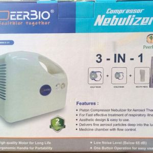 PEERBIO COMPRESSOR NEBULIZER 3-IN-1