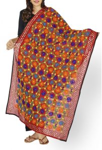 printed cotton dupatta