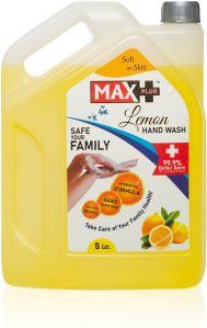 5 Ltr. Max Plus Lemon Hand Wash