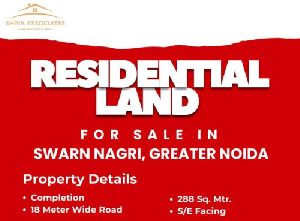 Residential Land For Sale In Swarn Nagri, Greater Noida