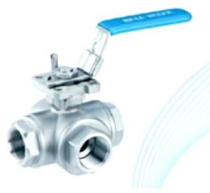 Stainless Steel Three Way Ball Valve