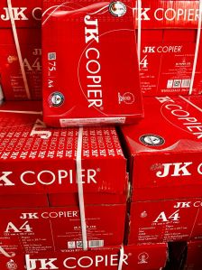 Jk a Copier 75 GSM White 500 Sheets