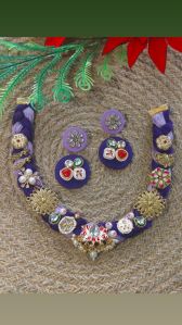 Ladies Multicolor Handmade Necklace Set