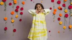 Girls Tie Dye Sunshine Dress